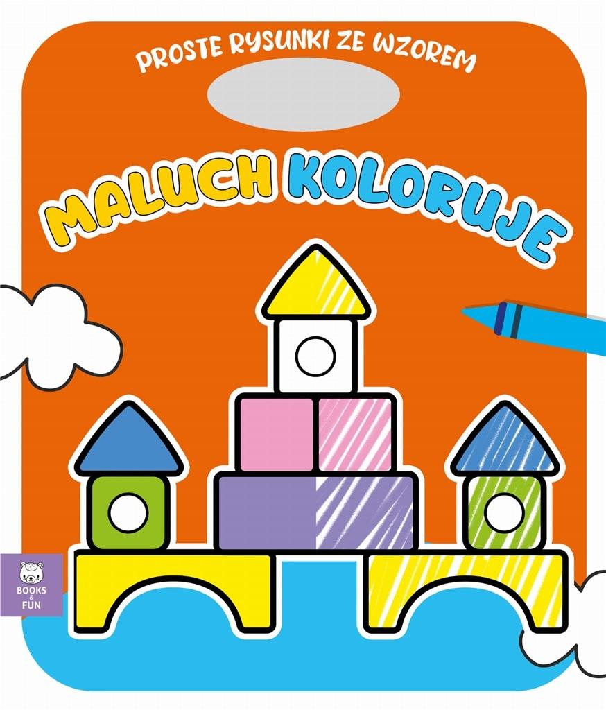 Maluch koloruje Klocki