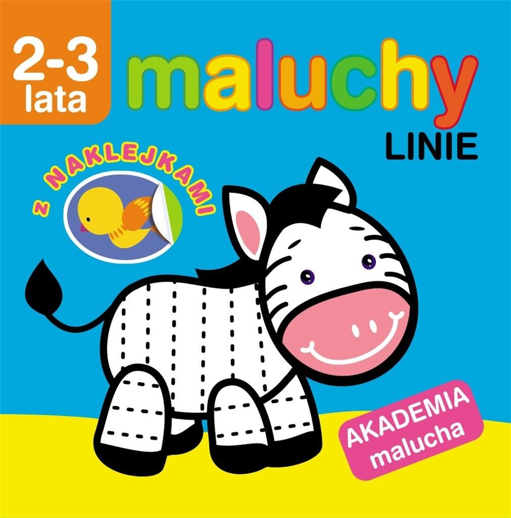 Maluchy Linie z naklejkami Akademia malucha
