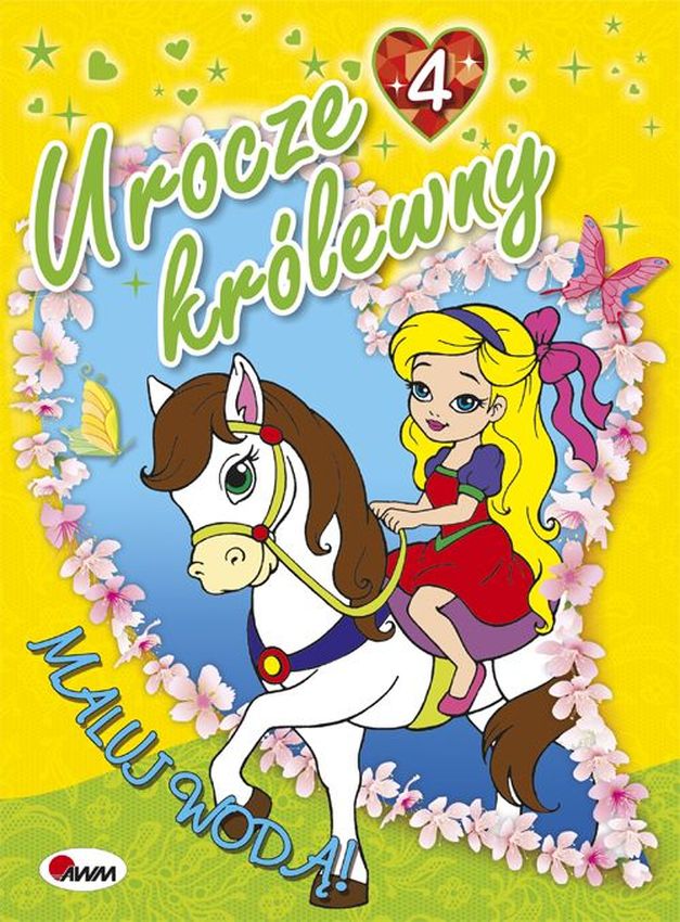 Maluj wodą Urocze królewny 4