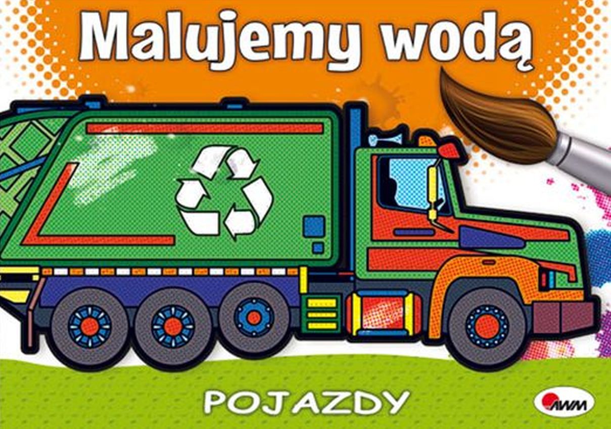 Malujemy wodą Pojazdy