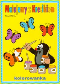 Malujemy z krecikiem Kolorowanka