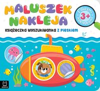 Maluszek nakleja Książeczka wyszukiwanka z pieskiem z dużymi naklejkami 3+