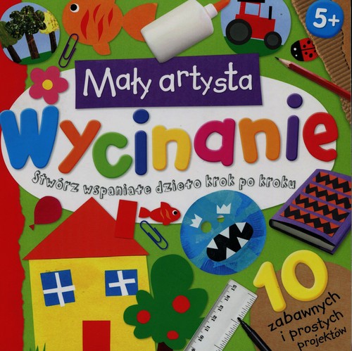 Mały artysta Wycinanie