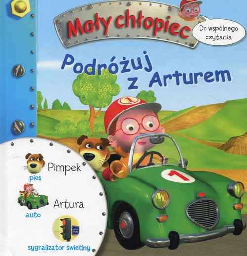 Mały chłopiec Podróżuj z Arturem