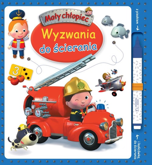 Mały chłopiec Wyzwania do ścierania