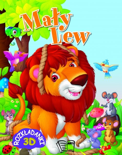 Mały Lew Rozkładanki 3D
