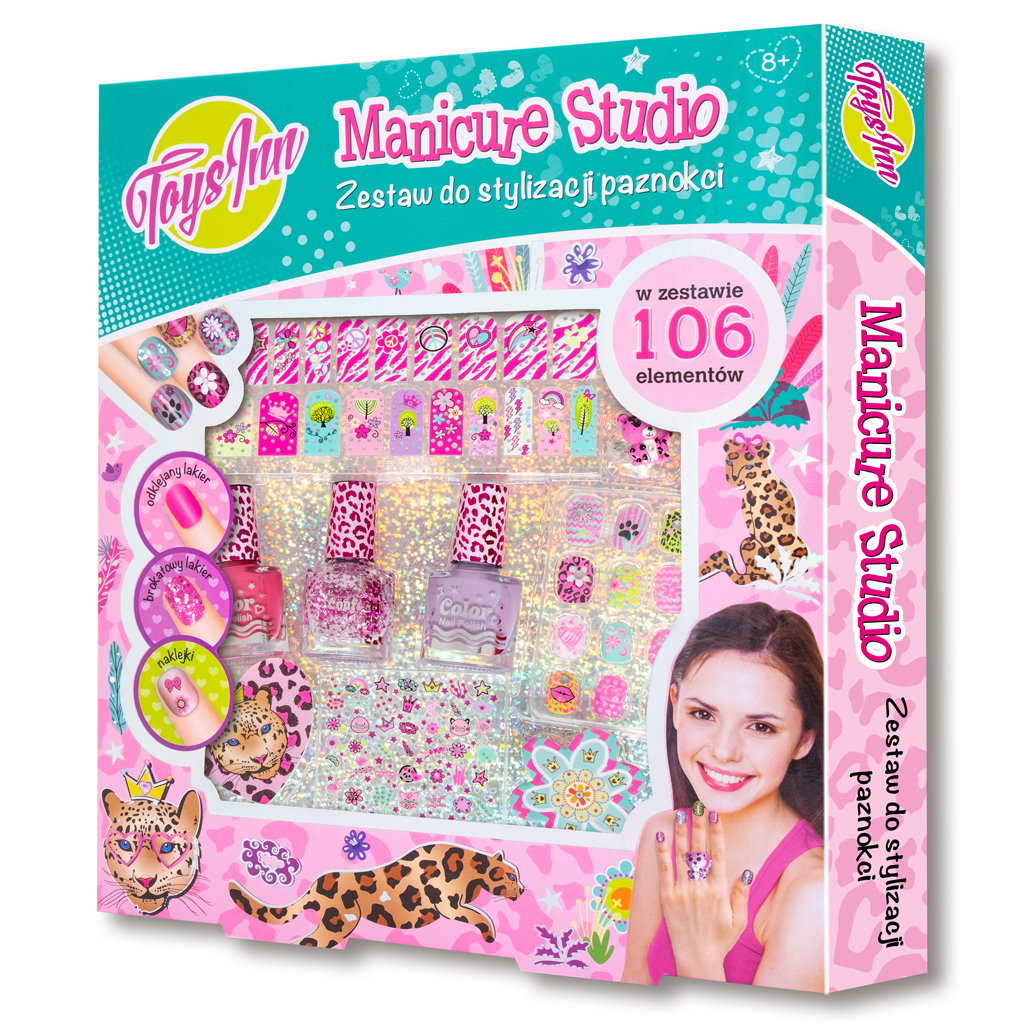 Manicure studio 3 lakiery pantera