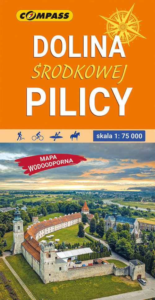 Mapa Dolina Środkowej Pilicy wersja laminowana