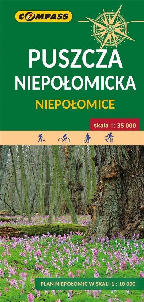 Mapa - Puszcza Niepołomicka 1: 35 000