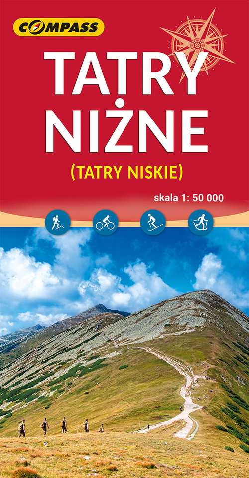 Mapa Tatry Niżne (Tatry Niskie) 1:50 000