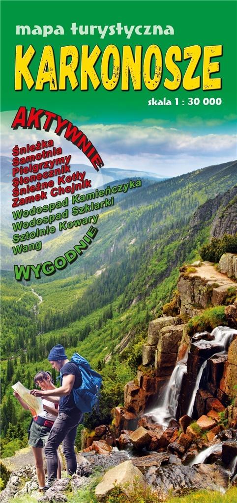 Mapa tur. - Karkonosze dla Aktywnych 1:30 000