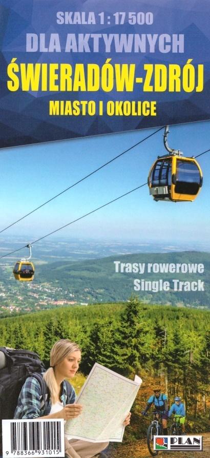 Mapa tur. Świeradów-Zdrój 1:17500