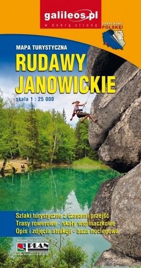 Mapa turystyczna - Rudawy Janowickie 1:25 000