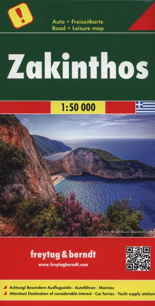 Mapa Zakinthos 1:50 000