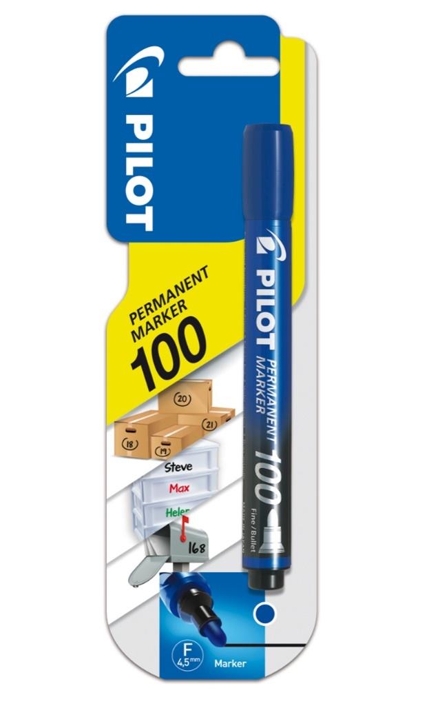 Marker permamentny niebieski SCA-100 Pilot