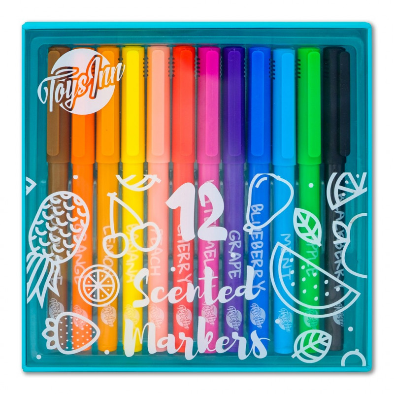 Markery pachnące 12 szt stn 5720