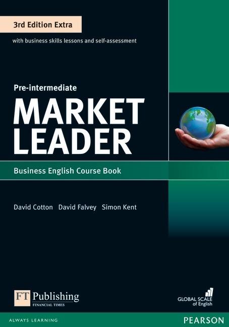 Market Leader 3rd Edition Extra Pre-intermediate Course Book + DVD