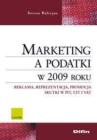 Marketing a podatki w 2009 roku