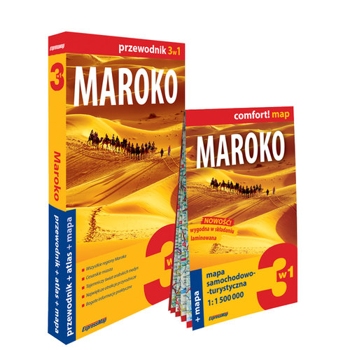Maroko przewodnik + atlas + mapa