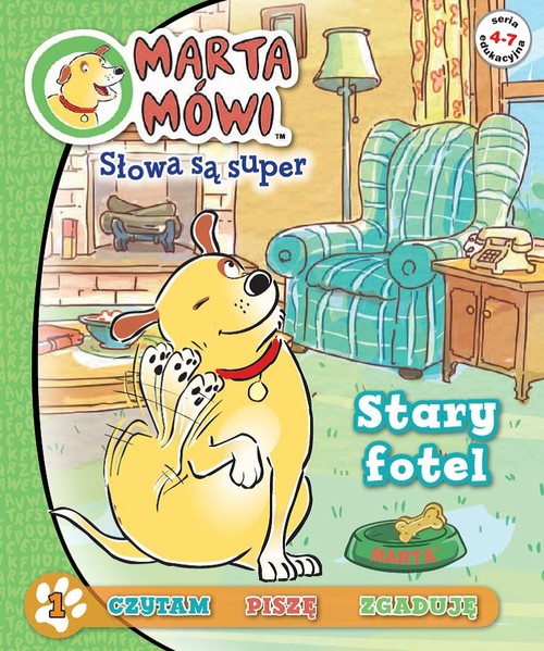 Marta Mówi Słowa są super 1 Stary fotel