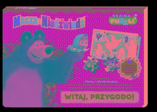 Masza i Niedźwiedź Kraina puzzli Witaj, przygodo!