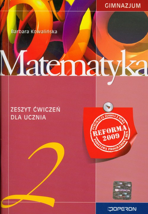 Matematyka. Klasa 2. Zeszyt ćwiczeń - gimnazjum