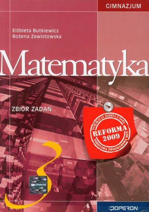 Matematyka. Klasa 3. Zbiór zadań - gimnazjum