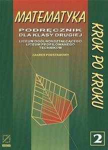 Matematyka LO KL 2. Podręcznik zakres podstawowy