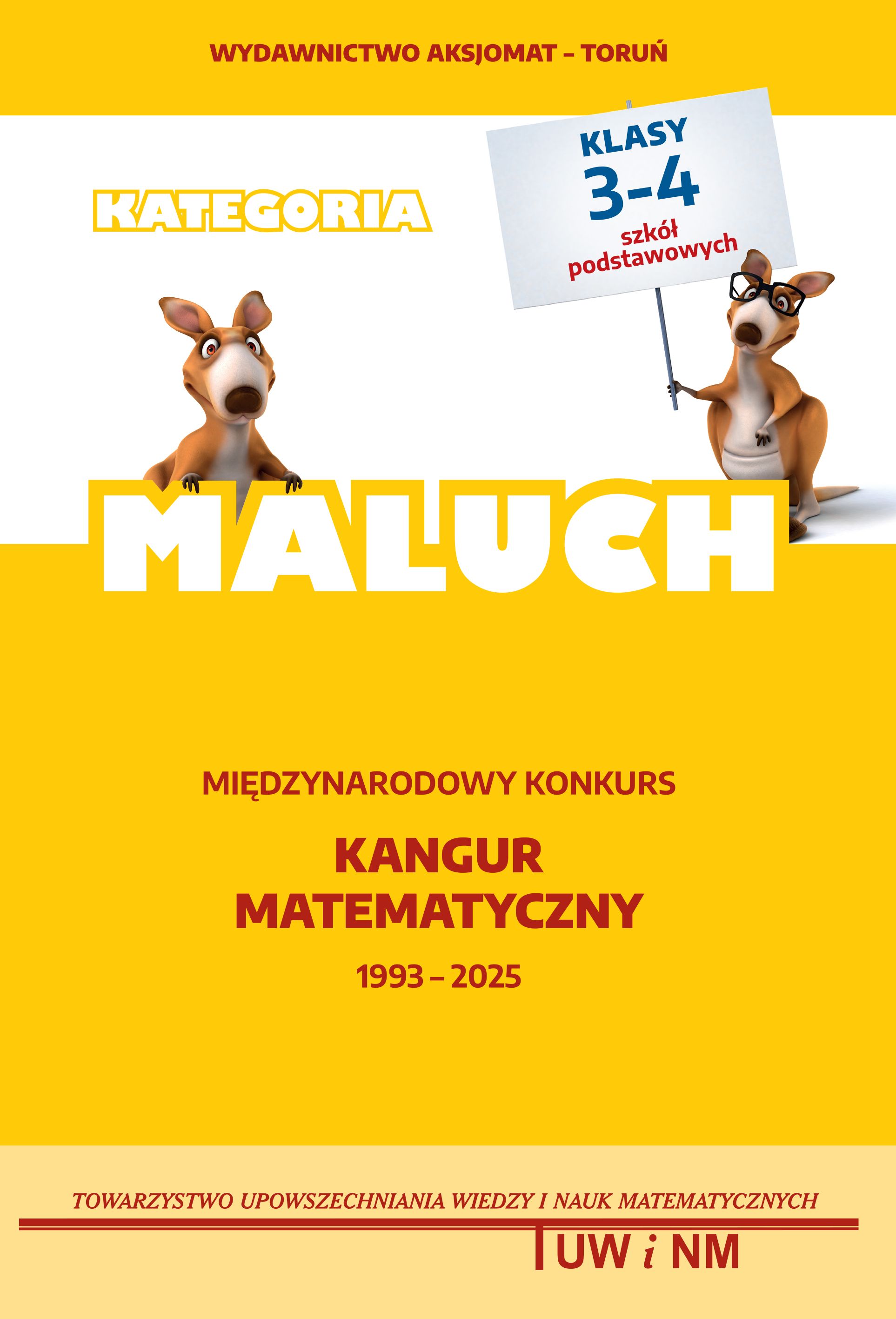 Matematyka z wesołym kangurem kategoria Maluch 2025