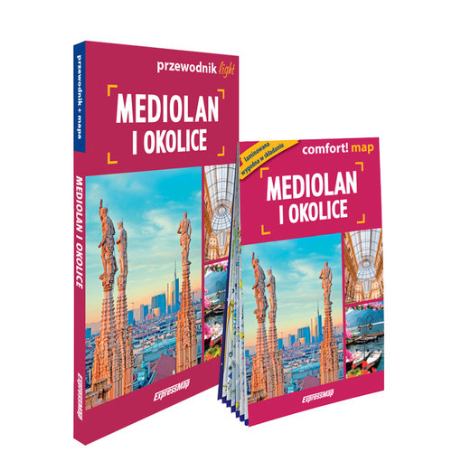 Mediolan i okolice light przewodnik + mapa