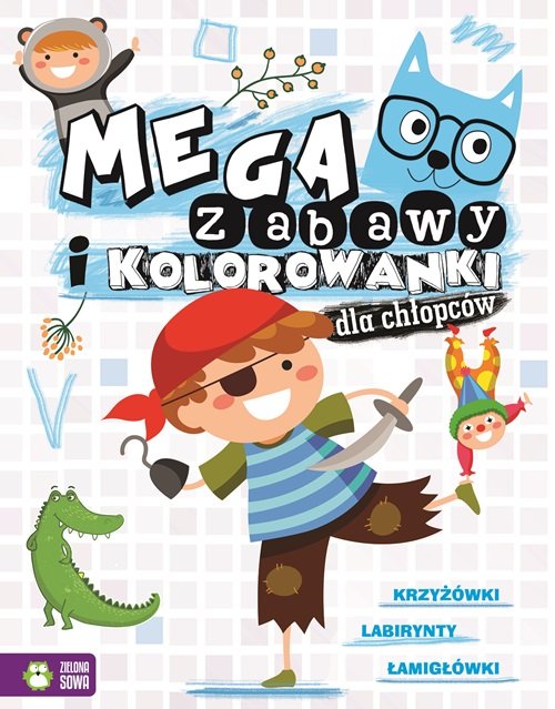 Megazabawy i kolorowanki dla chłopców