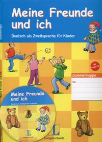 Meine Freunde und ich. Deutsch als Zweitsprache fur Kinder. Płyta CD i teczka