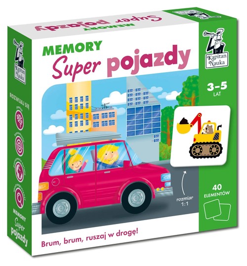 Memory Super pojazdy