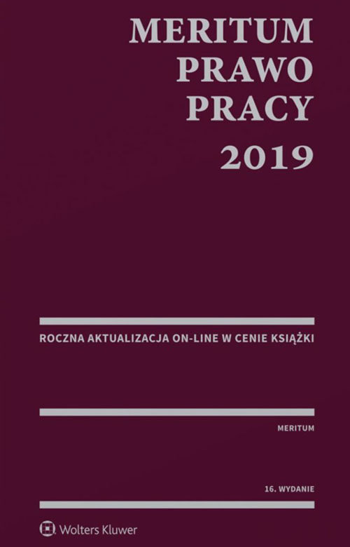 MERITUM Prawo pracy 2019