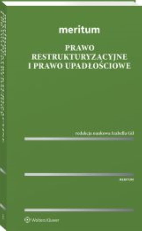 MERITUM Prawo restrukturyzacyjne i prawo upadłościowe