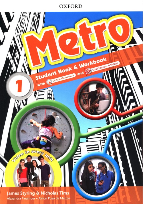 Metro 1 Student Book and Workbook Pack