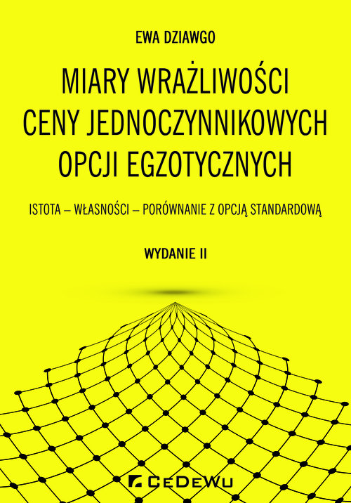 Miary wrażliwości ceny jednoczynnikowych opcji egzotycznych