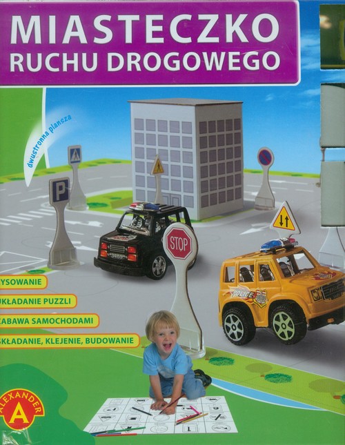 Miasteczko ruchu drogowego Zestaw