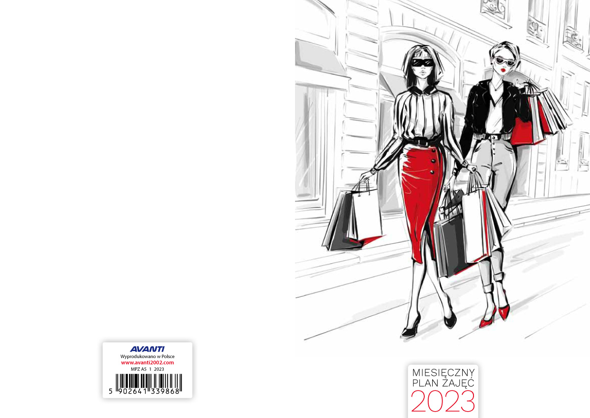 Miesięczny Plan Zajęć 2023 mix A5MPZ