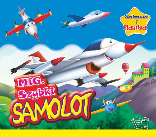 Mig Szybki samolot Zabawa i nauka