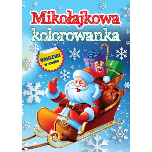 Mikołajkowa kolorowanka