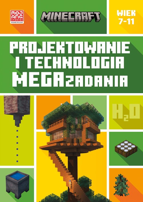 Minecraft. Projektowanie i technologia. Megazadania. 7-11 lat