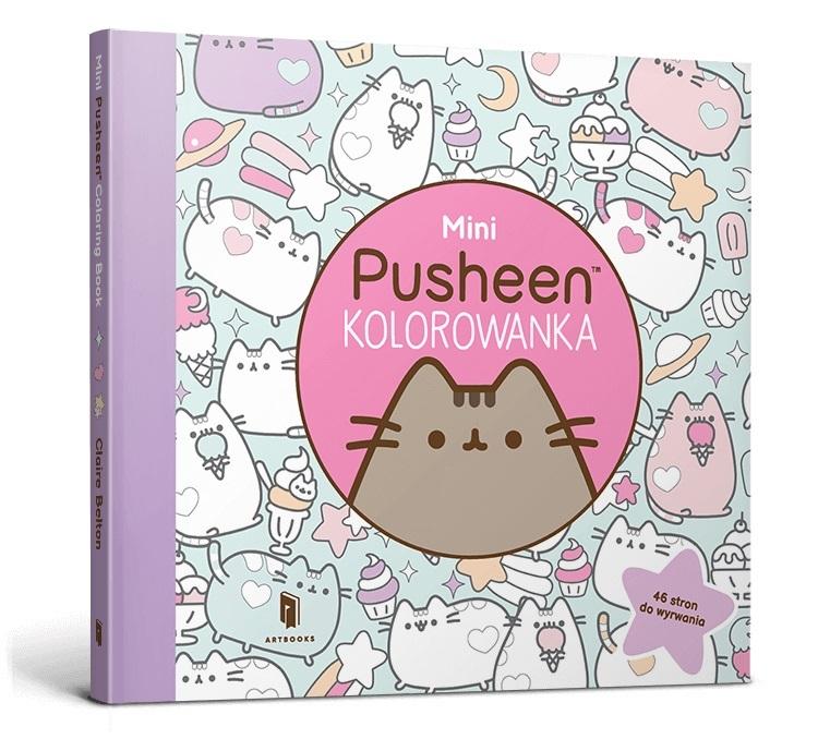 Mini Pusheen kolorowanka