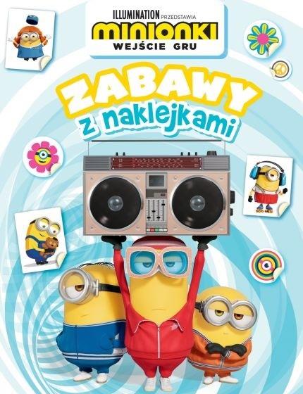 Minionki. Wejście Gru. Zabawy z naklejkami