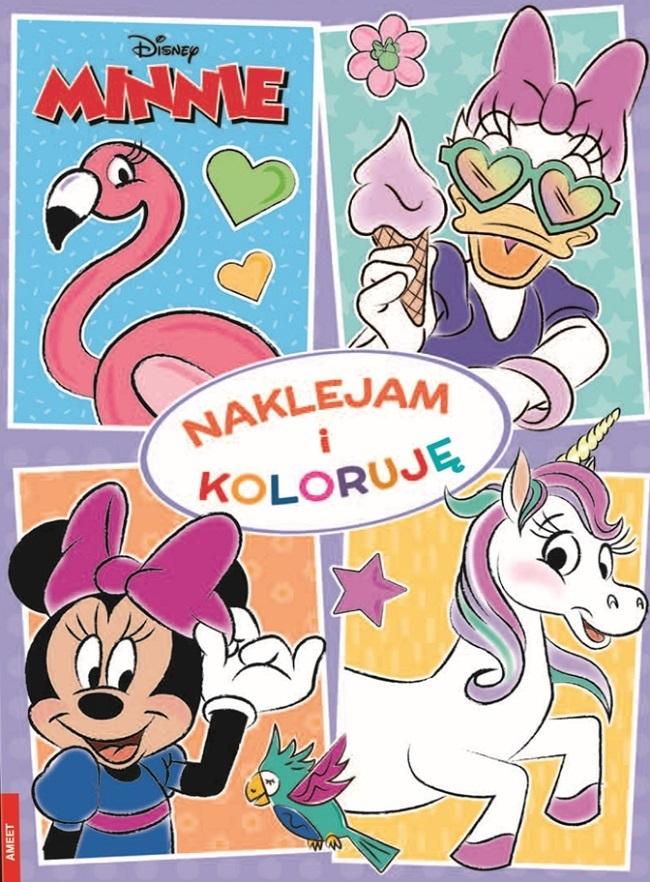 Minnie Naklejam I Koloruję