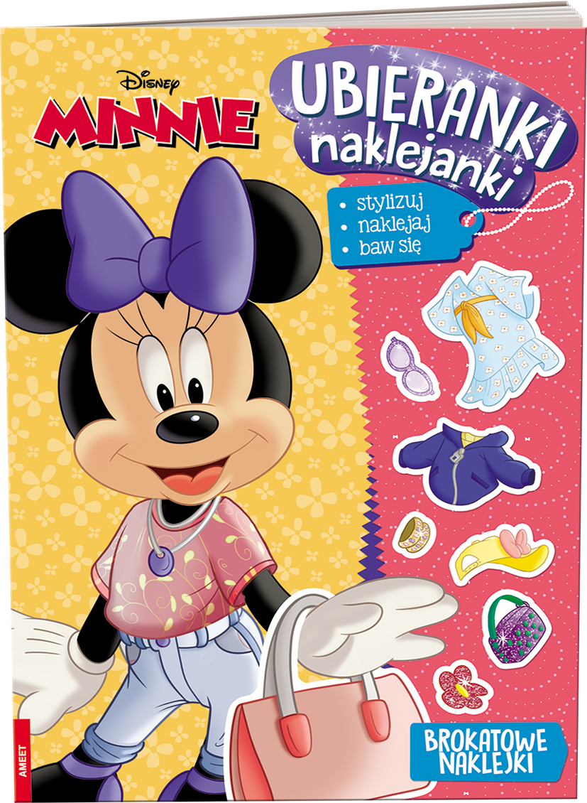 Minnie Ubieranki naklejanki