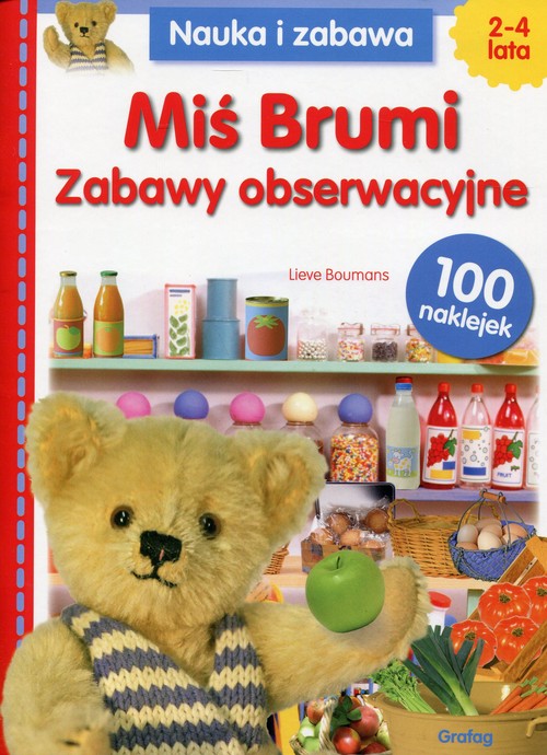 Miś Brumi Zabawy obserwacyjne Nauka i zabawa