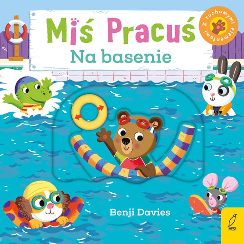 Miś Pracuś Na basenie