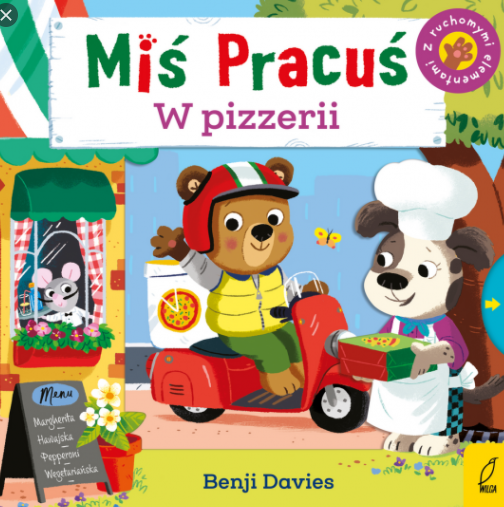 Miś Pracuś W pizzerii
