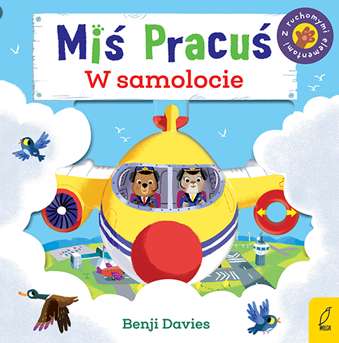 Miś Pracuś W samolocie